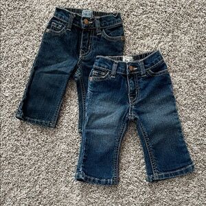 Children’s Place 6-9 Month Denim Jeans Set